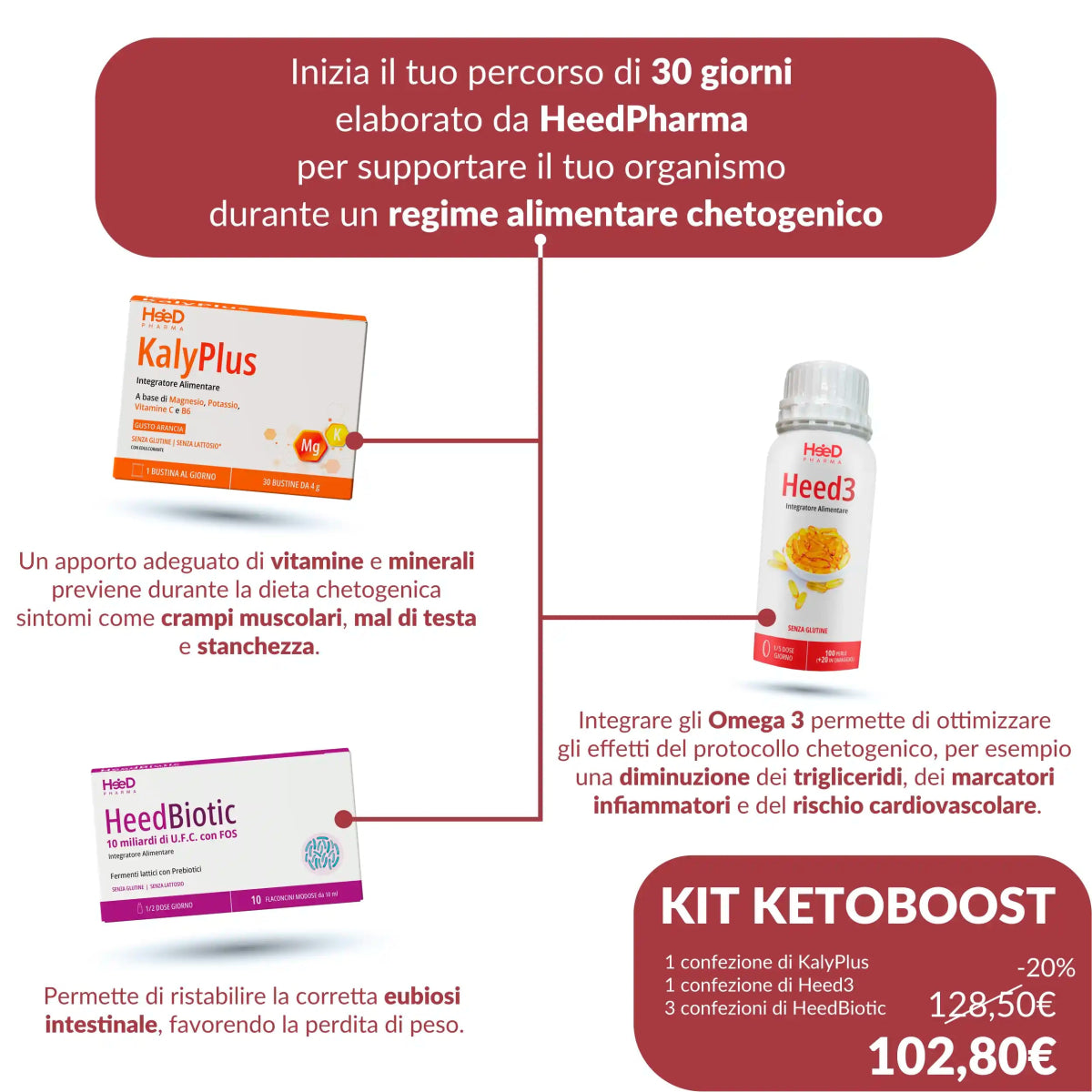 Kit KetoBoost - Heed Pharma